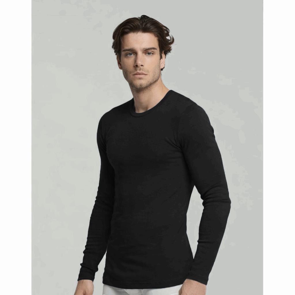 Maglia termica Uomo manica lunga girocollo Kissimo WM 441 Kissimo Biancaluna