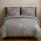 Completo Lenzuola Matrimoniale Caldo cotone flanella floreale 2 Rebecca Home