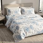 Completo lenzuola matrimoniale in Percalle di cotone Peonia - Rebecca home Rebecca Home