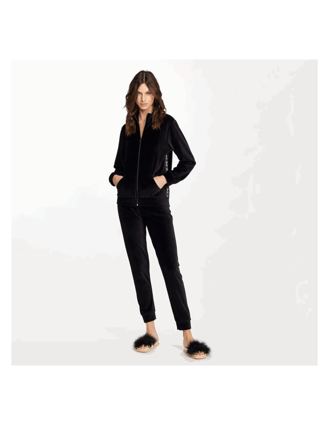 Tuta homewear donna caldo cotone Liu Jo DL0011 Liu Jo