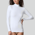 Maglia donna lupetto Jadea 4057 manica lunga cotone elasticizzato + colori Jadea