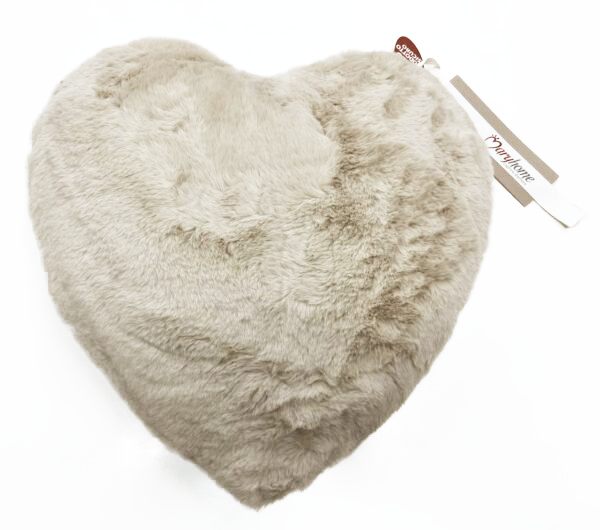 Cuscino arredo cuore in ecopelliccia Maryplaid +colori