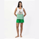 Pigiama Disney estivo Family Uomo Donna Bimbo Bimba 64009 64448 Disney