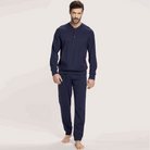 Pigiama Uomo Liu jo Caldo Cotone - DL524 2526 Blu Liu Jo