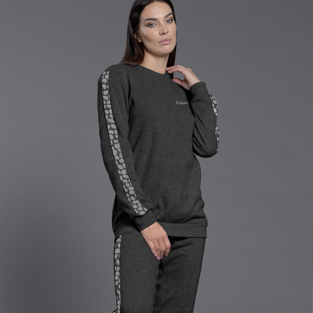Pigiama Donna in Punto Milano art kissimo 26D25010 Kissimo Biancaluna