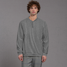 Pigiama Uomo invernale Punto Milano kissimo 26U15002 grigio Kissimo Biancaluna