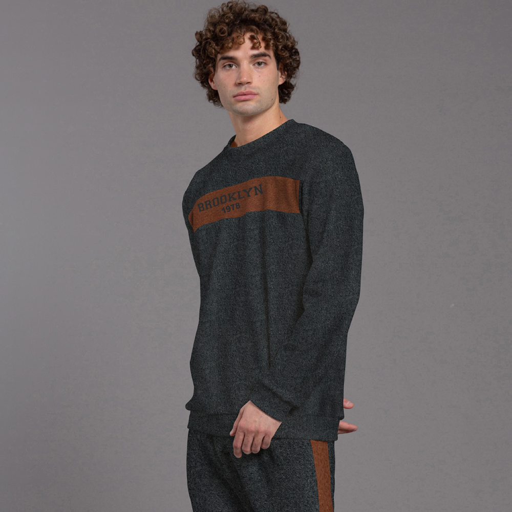 Pigiama Uomo invernale Punto Milano kissimo 26U15006 grigio Kissimo Biancaluna