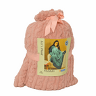 Coperta Plaid Kissimo art holly Intreccio Kissimo Biancaluna