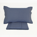 Lenzuola Matrimoniale in cotone Rebecca home art Denim Rebecca Home