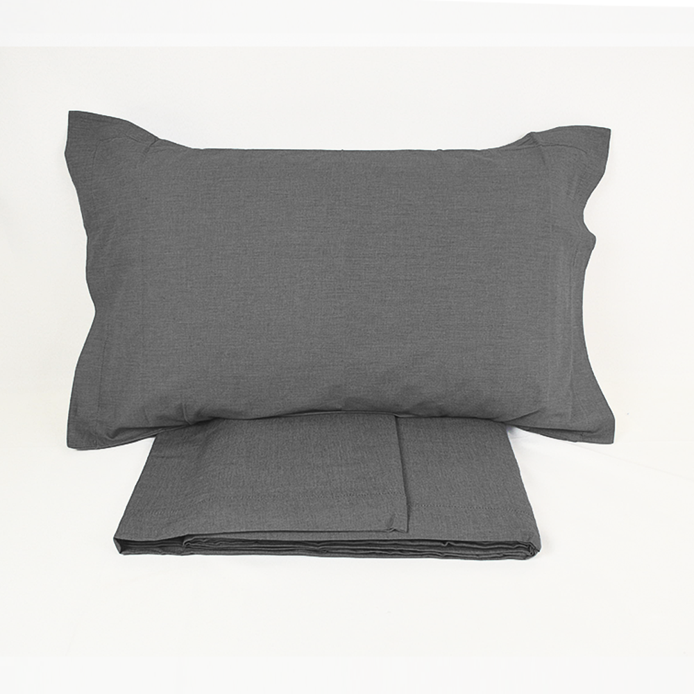 Lenzuola Matrimoniale in cotone Rebecca home art Denim Rebecca Home