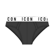 Slip uomo ICON 3-pack Bianco / nero Icon