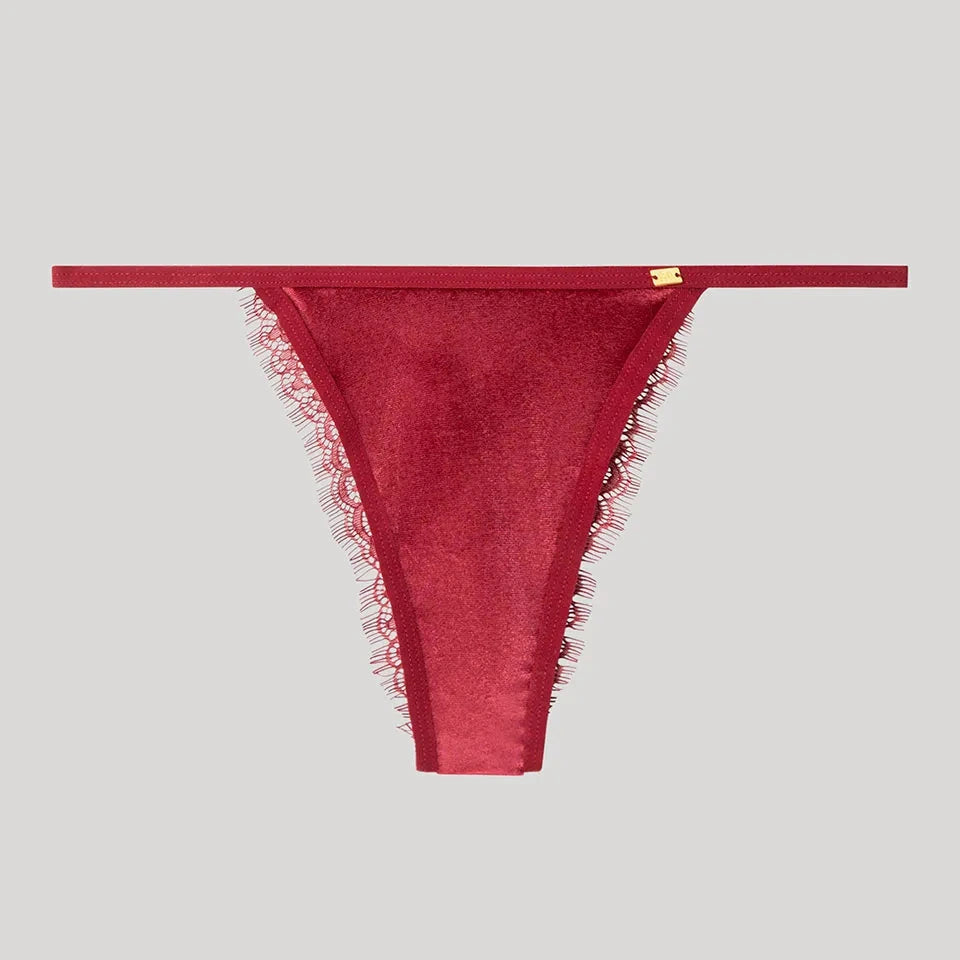 slip_donna_con_pizzo_rosso_gisela_10136B