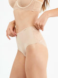 Slip Donna vita alta con pizzo Gisela taglio laser 0228 Gisela