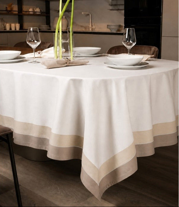 tovaglia-6-12 posti-100-cotone-con-bordo-a-contrasto-neith-milu
