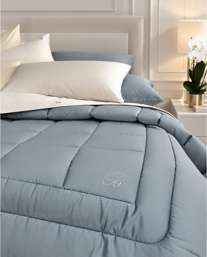 Trapunta Matrimoniale Blumarine Samira in Raso di Cotone Blumarine
