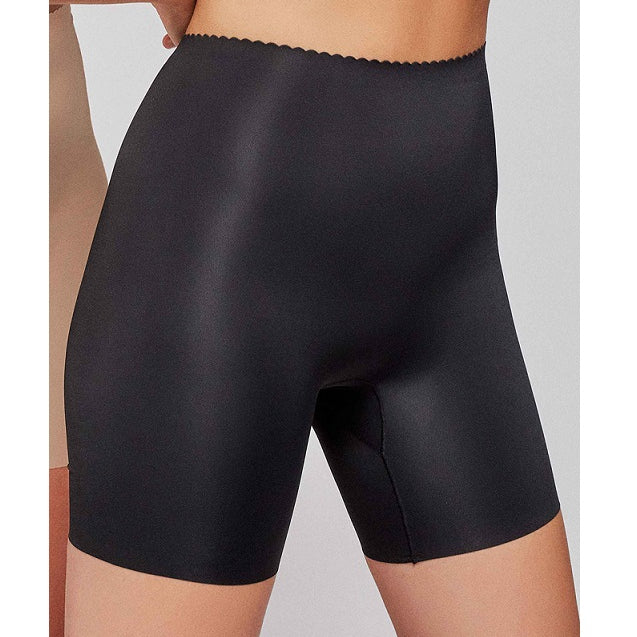 Gisela Women's Briefs High Waist Shorts 1/0213 in Black/Nude