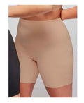 Slip Donna Vita Alta Pantaloncino Gisela 1/0213 col Nero/ Nudo Gisela