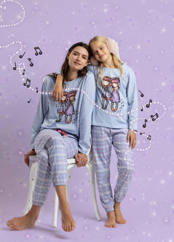 Santoro London Pigiama The Duet - Donna e Ragazza