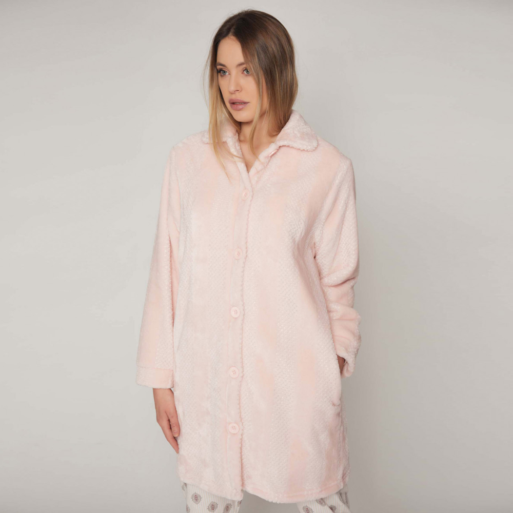 Admas Vestaglia Donna in Coral - 57414 - Rosa � Di Maiolo Biancheria