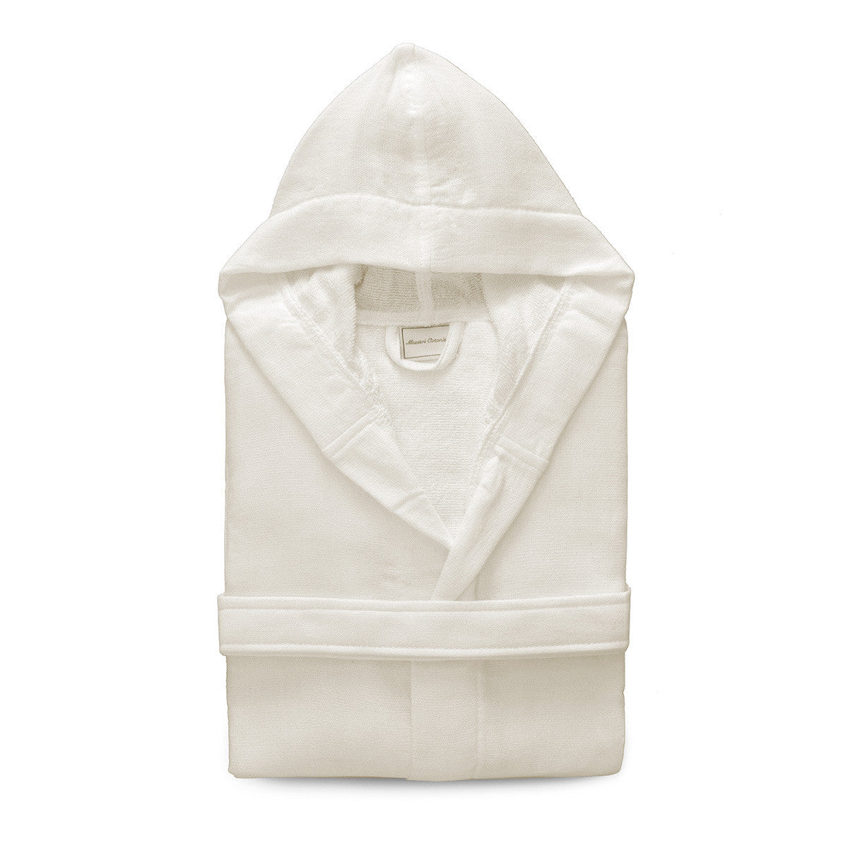 Accappatoio uomo donna in microspugna di Maestri Cotonieri con cappuccio unisex Maestri Cotonieri
