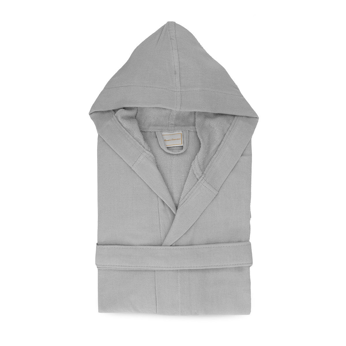 Accappatoio uomo donna in microspugna di Maestri Cotonieri con cappuccio unisex Maestri Cotonieri