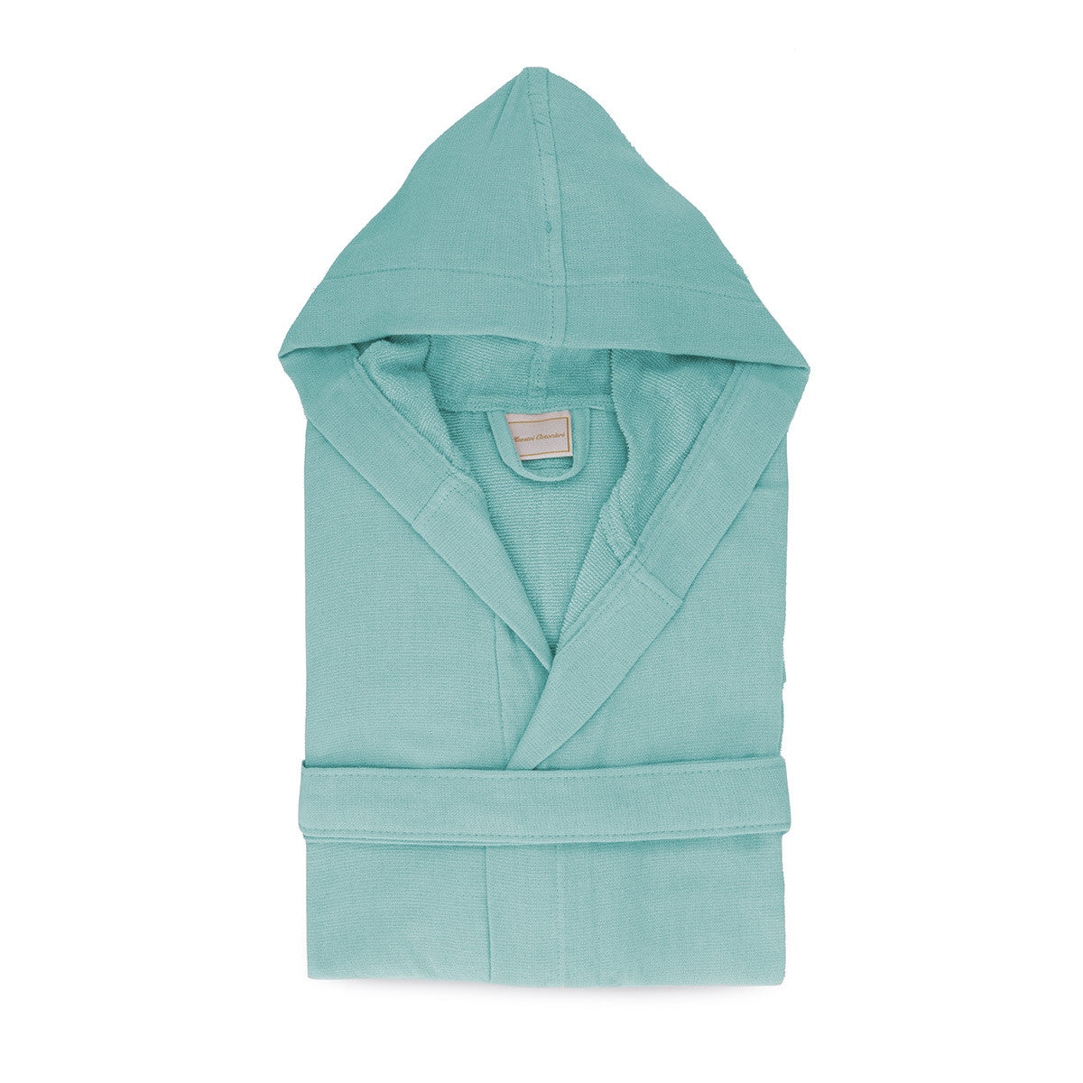 Accappatoio uomo donna in microspugna di Maestri Cotonieri con cappuccio unisex Maestri Cotonieri