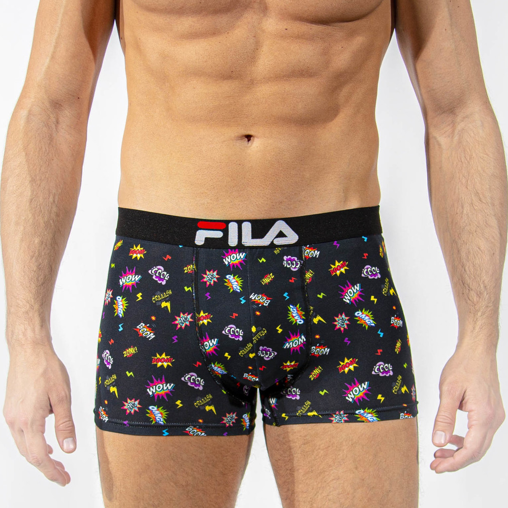 Fila Boxer uomo moda art FU5129 Nero Fila