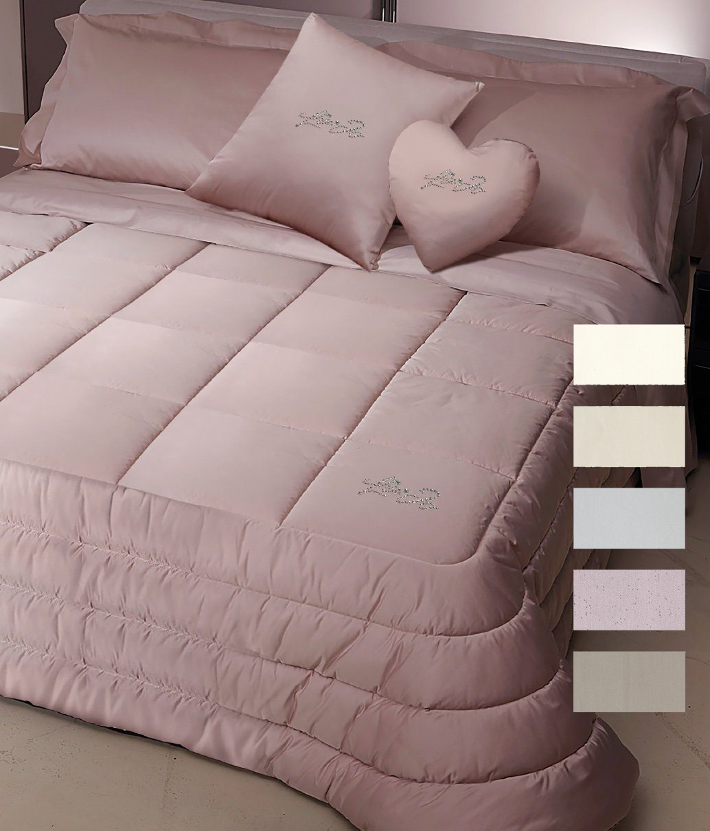 Liu Jo Trapunta Piumone invernale Rasatello Matrimoniale art Luce