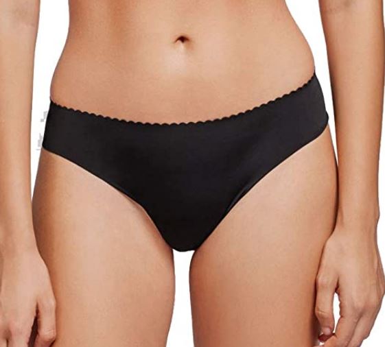 Slip modello brasiliana con cuciture taglio laser invisibili taglia disponibili S M L finitura extramorbida per evitare segni sotto gli indumenti disponibile in NERO e NUDO