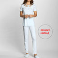 Pigiama da notte Liu Jo donna art. Scollo pois in cotone manica lunga DL0072 Liu Jo