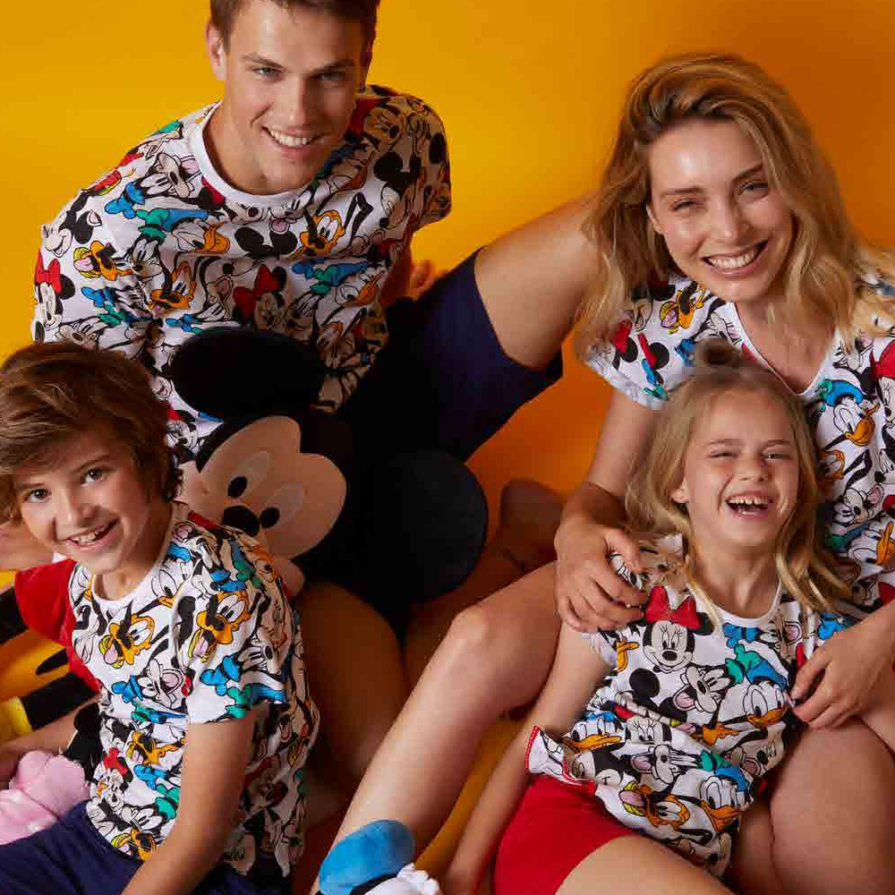 Pigiama Disney Family Uomo Donna Bimbo Bimba 55441 - 55988 – Di Maiolo  Biancheria