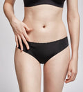 Slip Donna Midi Gisela 1/0211 col Nero/ Nudo Gisela