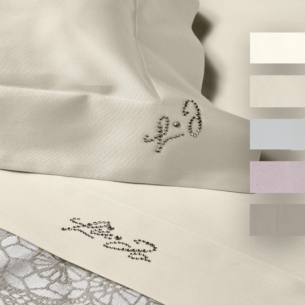 Liu jo Double bed sheet set in cotton art Luce
