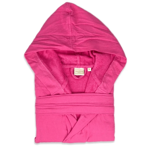 Accappatoio uomo donna in microspugna di Maestri Cotonieri con cappuccio unisex Maestri Cotonieri