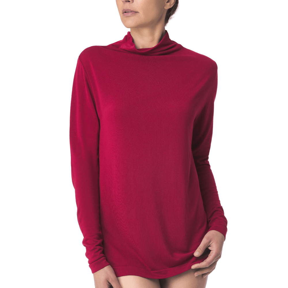 Philippe Matignon Dolcevita Donna in micromodal - Bordeaux Philippe Matignon