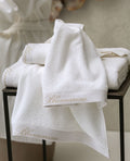 Set asciugamani in spugna viso e ospite Blumarine art Spa + colori Blumarine